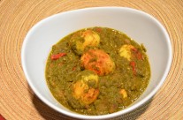 Dhania (Cilantro)  Egg Curry