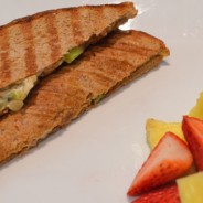Grilled Veggie Sandwich (Indian style).