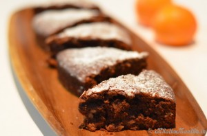 Chocolate almond torte
