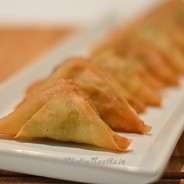 Peas Paneer Samosas