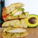 Paneer/ Chicken Pesto Panini