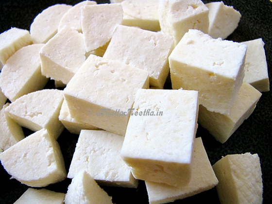 Khatta Meetha Homemade Paneer Indian Cottage Cheese