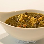 Palak Paneer (Spinach and Cottage Cheese)