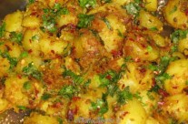 Achari Aloo (potatoes)