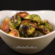 Oven Roasted Brussels Sprouts